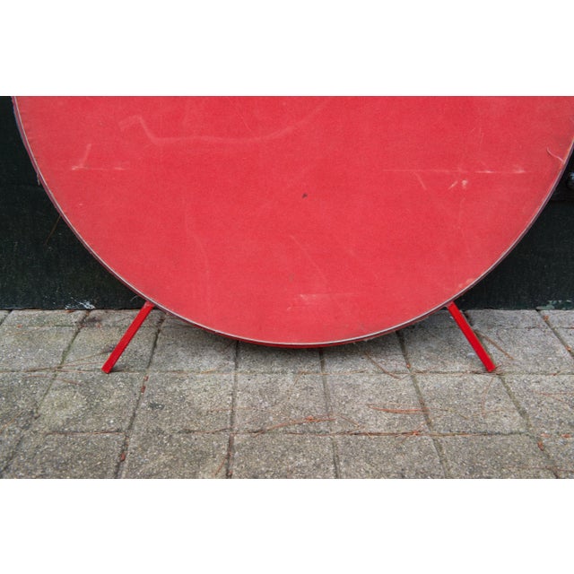 Large Alarm Clock Shaped Wall Mirror For Sale - Image 9 of 11