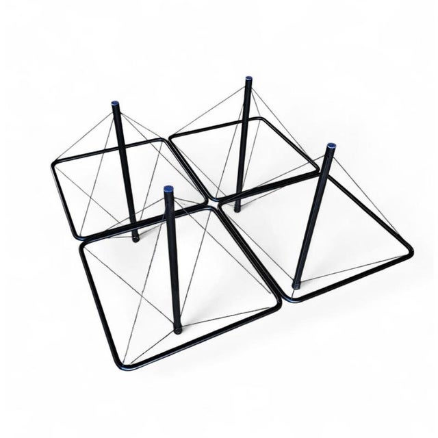 Wire Coffee Table, 1980s For Sale - Image 11 of 14