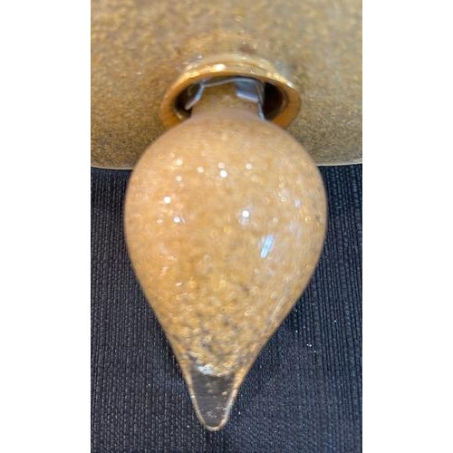 Metal Golden Murano Glass Wall Sconces by La Murrina, 1990, Set of 2 For Sale - Image 7 of 11
