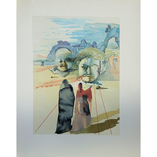 Salvador Dali, Avarice et prodigalité, Etching For Sale - Image 7 of 7
