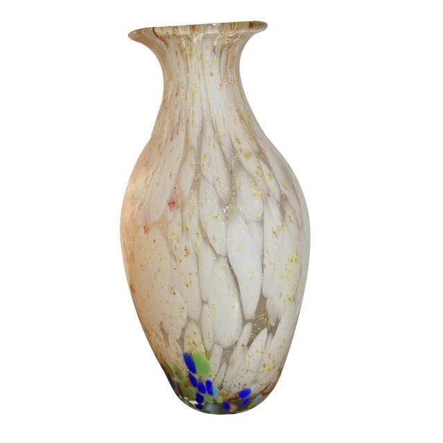 Glass Vase from Toso Murano, 1920s For Sale
