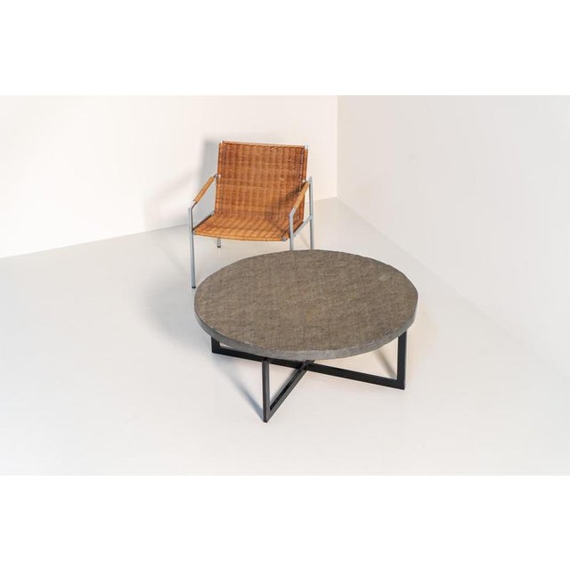 Coffee Table in Norwegian Slate Stone For Sale - Image 11 of 13