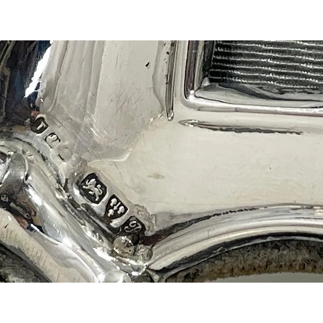 English silver rectangular photo/ picture frame by e.j. Trevitt & sons, 1915 english rectangular silver photo frame with...