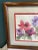 Traditional Late 20th Century Vintage Watercolor Floral Print in Wood Frame – Signed Artwork For Sale - Image 3 of 10
