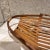 Japanese MCM Vintage Japanese Bamboo Open Basket Tray Catch All For Sale - Image 3 of 12