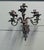 Metal Gothic Bronze Wall Sconce For Sale - Image 7 of 8
