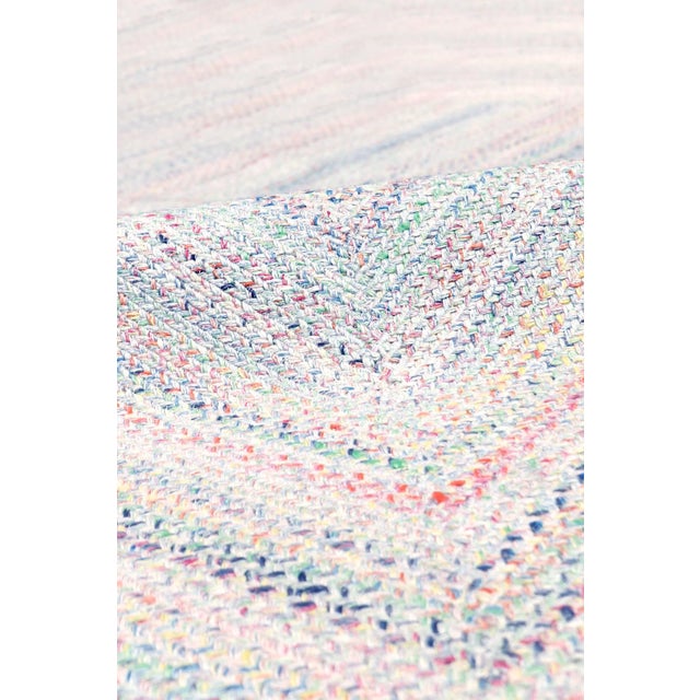 Transitional Faro Indoor/Outdoor Blue Area Rug, 10' 0'' X 14' 0'' For Sale - Image 3 of 8