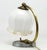 This night lamp comes from Poland in the 1960s. It has a glass shade and a metal mount. It is in very good condition. The...