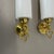 1950s Brass and Satin Glass Theatre Wall Lights, 1950s, Set of 2 For Sale - Image 5 of 18