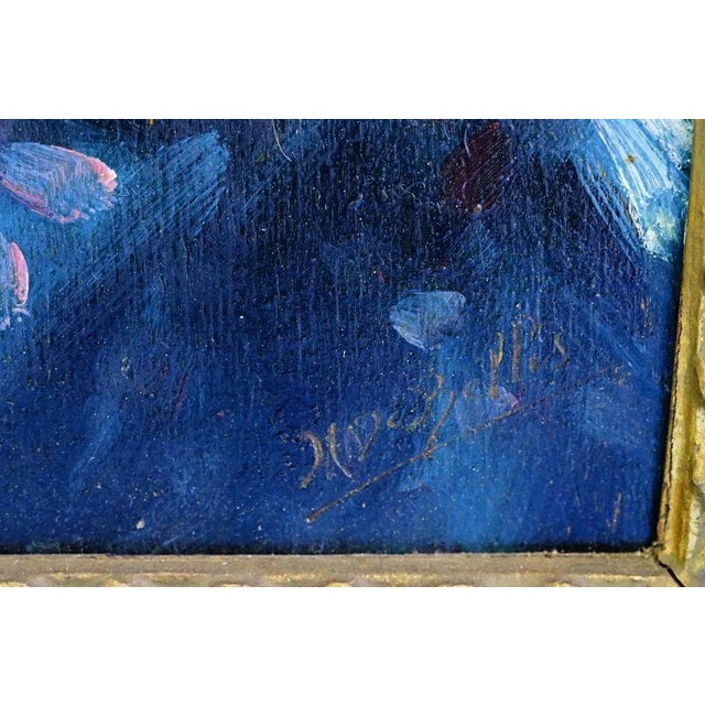 Hannibal De Bellis, Portrait of a Child's Face, 1920s, Oil Painting on Panel, Framed For Sale - Image 6 of 13