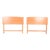 Heywood Wakefield Mid-Century Modern Birch Twin Size Headboards, Pair For Sale