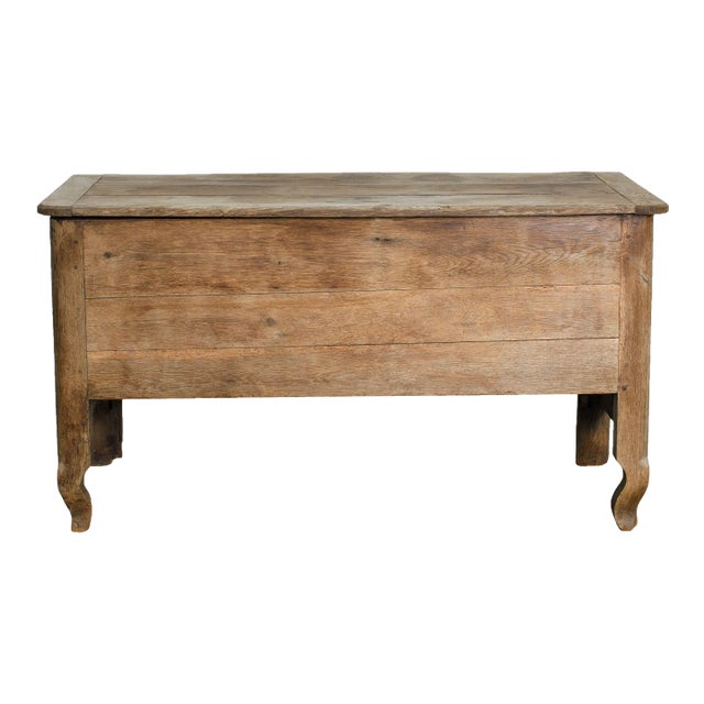 Early 20th Century Vintage French Wood Chest For Sale