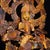 Plastic Late 19th Century Large Carved Faux Horn Bodhisattva Riding Dragon Sculpture For Sale - Image 7 of 10