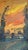 *** ABOUT THIS PAINTING *** * TITLE: ""Colorful sunset"" * ARTISTS: Litvinov Oleg Arkad'yevich * SIZE: 35x61.5...