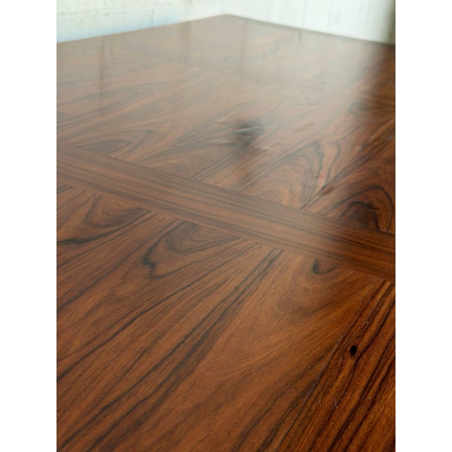Wood Skovby Mobelfabrik Rosewood Extendable Dining Table Denmark Mid-Century Modern 1970s For Sale - Image 7 of 12