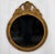 A Rococo Giltwood Gold Carved Round Mirror, c.1930's - Solid Wood Frame with Plastered Detailing - 18" x 21" - Ready to...