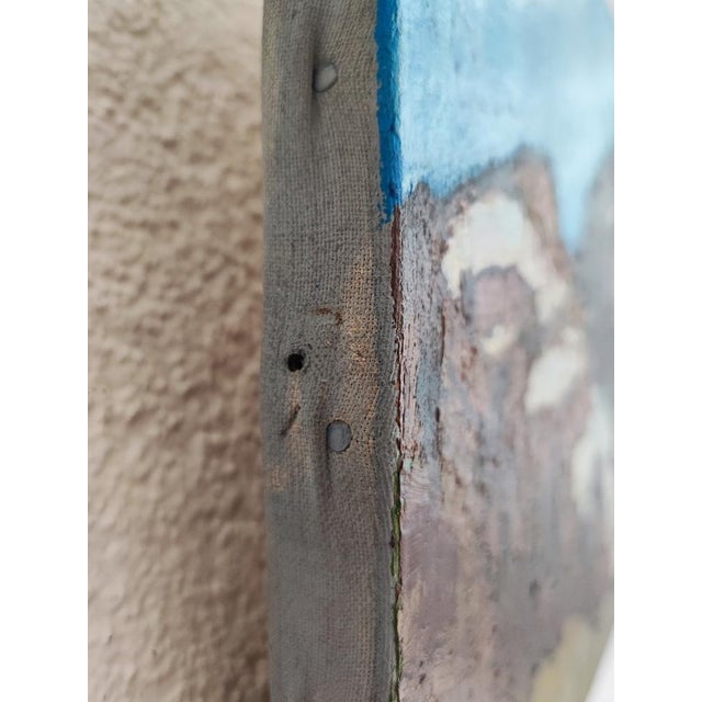 Jean-Jacques Boimond, Montagne en été, Oil on Canvas, 1950s For Sale - Image 7 of 9