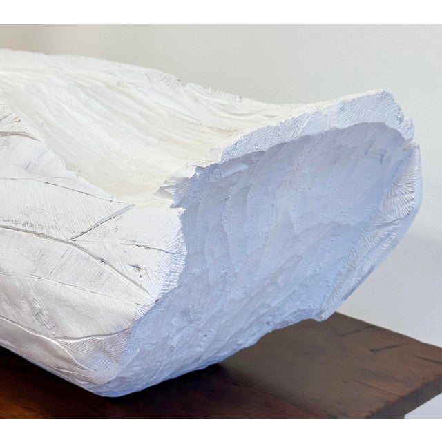 Oversized Hand Carved Wooden Swan Sculpture For Sale - Image 10 of 10