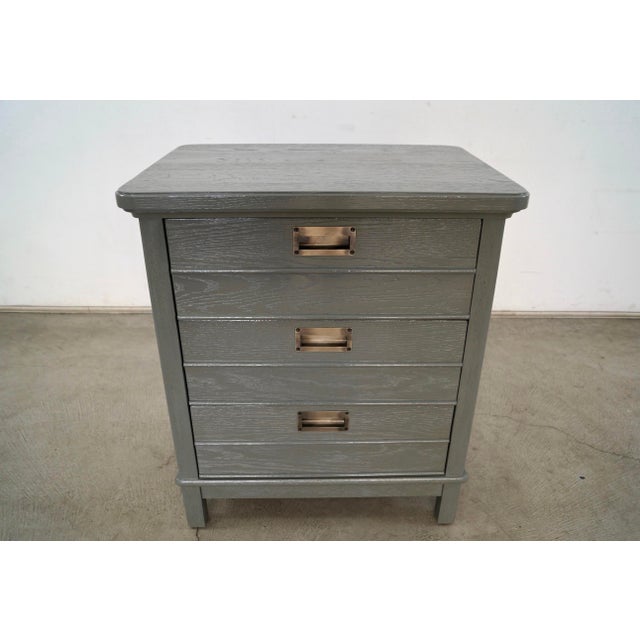 2010s 2010’s Arts & Crafts Style Large Nightstand / Small Dresser by Stanley Furniture For Sale - Image 5 of 12