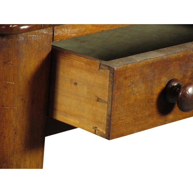 19th-C. William IV Mahogany Side Table For Sale In Boston - Image 6 of 7