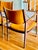 Pair of Stow and Davis Mid -Century Walnut and Brass Chairs For Sale In New York - Image 6 of 9