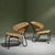 Rattan Lounge Chairs with Black Tubular Steel Frames by Dirk van Sliedregt for Gebroeders Jonkers, Netherlands, 1960s, Set of 4 For Sale - Image 4 of 10