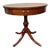 Mid 20th Century Mersman Furniture Vintage Federal Style. Mahogany Drum Round Side Table. For Sale