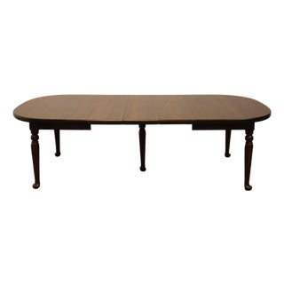 High End Vintage Solid Knotty Pine Rustic Americana 96" Oval Dining Table For Sale