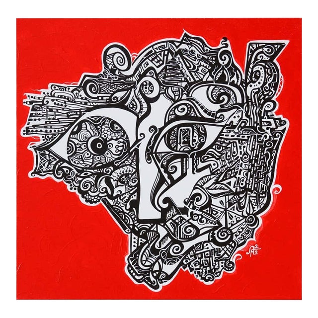 Alexander Arshansky, "Bellic" Abstract/Cubist Piece For Sale