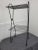 1960s Mid-Century Modern Black Metal Telephone Stand For Sale - Image 6 of 9