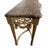Antique Louis XVI Console Table, Carved Pine & Marble Top, 1870 For Sale - Image 9 of 10