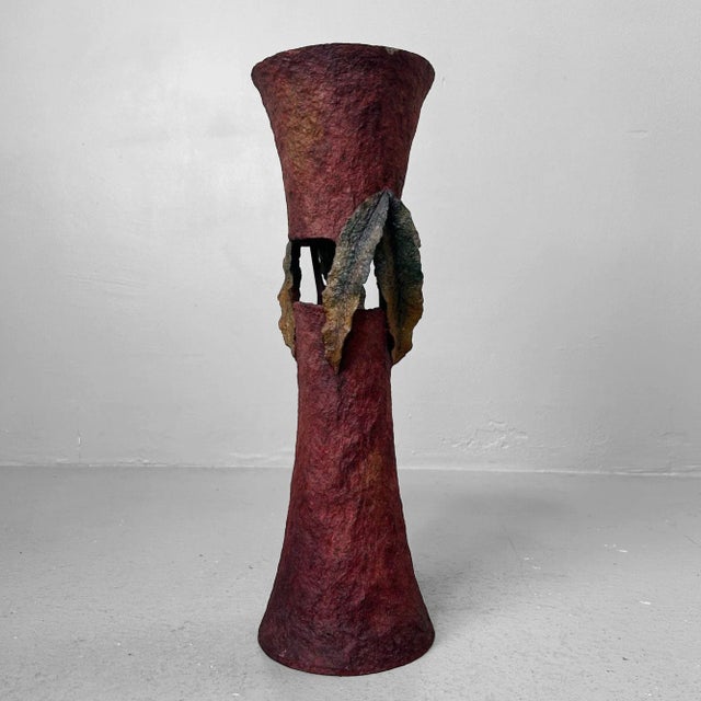 Vintage Sculptural Vase, 1970s For Sale - Image 6 of 16