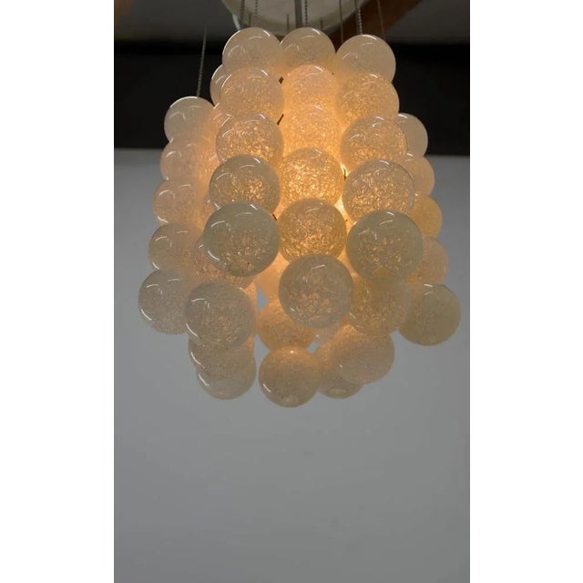 Space Age Chandeliers by Napako, 1970s, Set of 3 For Sale - Image 4 of 13