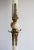 Italian Ornate Antique Brass & Onyx Square Marble Coat Hat Rack Hall Tree Stand For Sale - Image 12 of 14