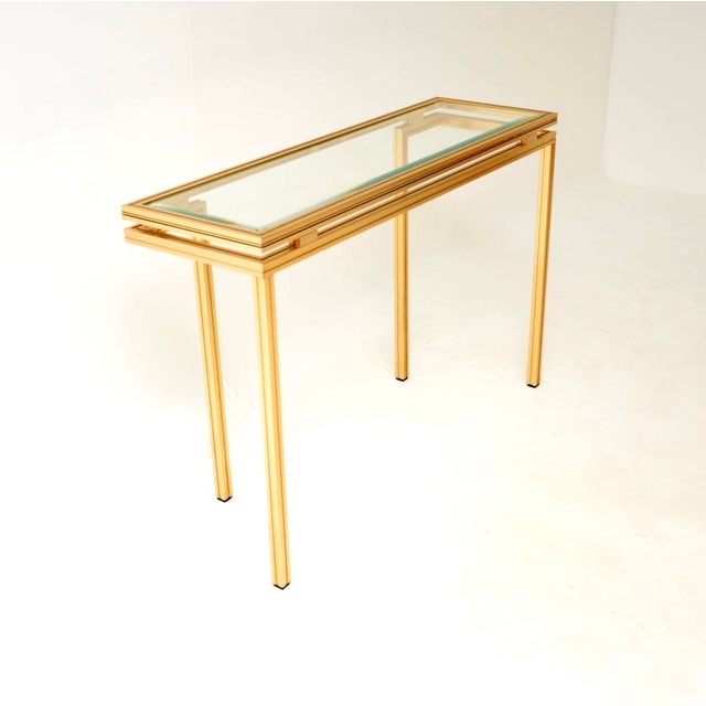 Mid-Century Modern Vintage French Console Table from Pierre Vandel, 1970s For Sale - Image 3 of 10