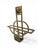 Art Nouveau Gilt Brass Wall-Mounted Magazine Rack, 1910 For Sale - Image 11 of 13