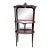 Antique Victorian Mahogany Etagere 3 Tiers With Mirrors 1910 For Sale