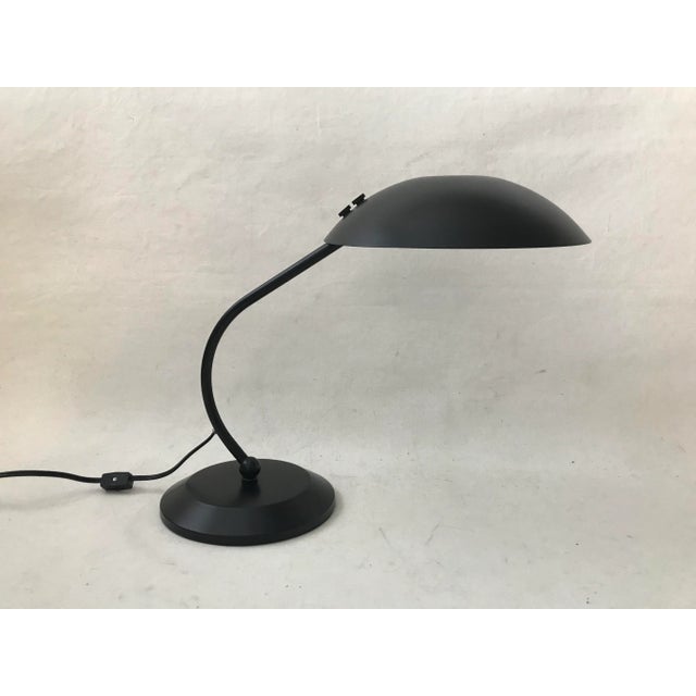 Black Greta Grossman Style Mid-Century Desk Table Lamp Black For Sale - Image 8 of 8