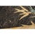 1920s Black Open Field Antique Artistic Art Deco Bamboo Design Chinese Oval Rug For Sale - Image 4 of 10