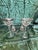 1930s Art Deco Beautiful Crystal Stand Wine Glasses - 4pcs For Sale - Image 4 of 6