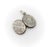 Metal Late 19th Century Victorian Sterling Silver Mizpah Hand Engraved Locket For Sale - Image 7 of 12