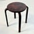 1980s 1980s Vintage Danish Modern “Dot” Tripod Bentwood Stool or Drinks Table After Arne Jacobsen. For Sale - Image 5 of 10