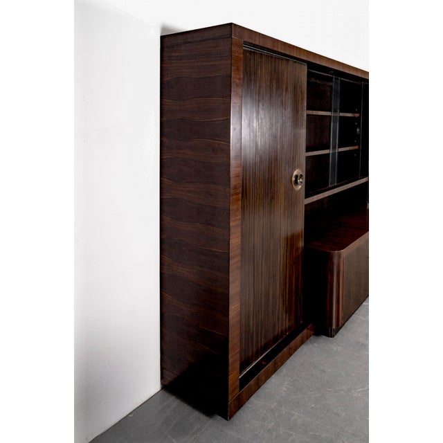 Art Deco Cabinet in Makassar by Bruno Paul for Veb Hellerau, 1930s For Sale - Image 18 of 18