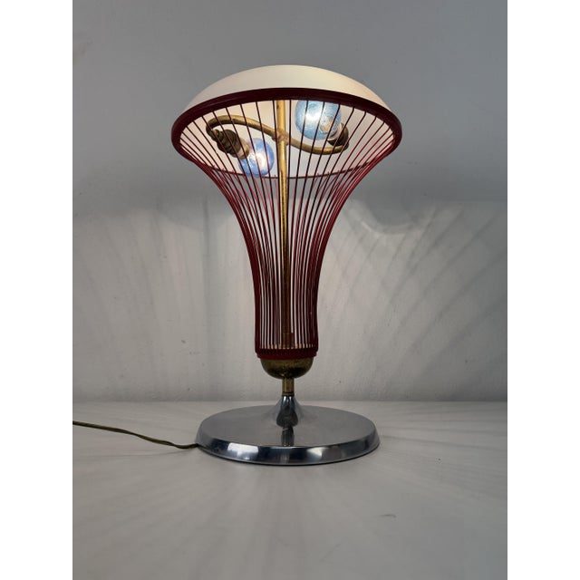 Italian Space Age Table Lamp, 1970s For Sale - Image 3 of 12