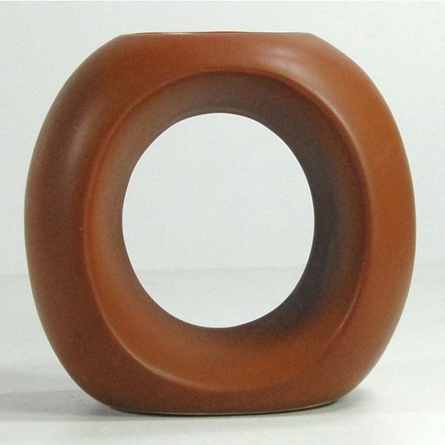 Belgian Space Age Ceramic Vase, 1980s For Sale - Image 3 of 9