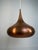 Pendant Lamp in Copper by Jo Hammerborg for Fog & Mørup, Denmark, 1960s For Sale - Image 14 of 14