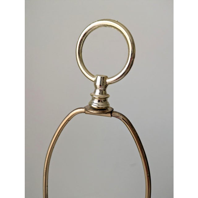 Vintage Brass Samovar Table Lamp For Sale - Image 4 of 9