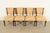 An exceptional set of four modern Regency or Art Deco style dining chairs By Barbara Barry for Baker Furniture USA, Circa...