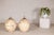 Late 20th Century Large Artisan Ceramic Floor Vases with Cream and Brown Swirled Glaze (Sold Each) For Sale - Image 12 of 18