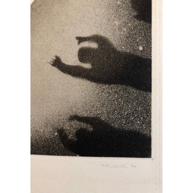 Juan Genoves, 1970 Silencio, Direccion Unica, One Way Spanish Political Etching Pop Art Print, 1970 For Sale - Image 4 of 6